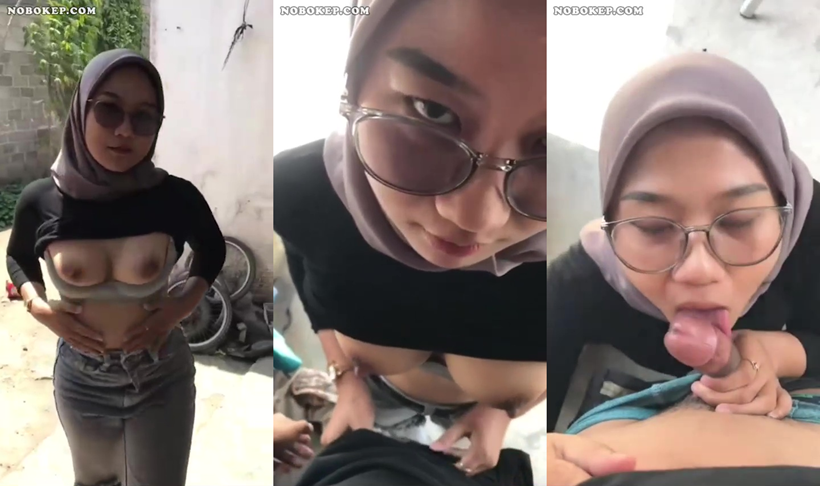 Jilbab Nisia Yuanida Eksib Viral Nyepong Depan Rumah Kosong
